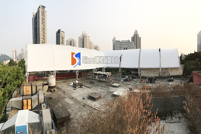 华侨城商业街膜结构项目(1)