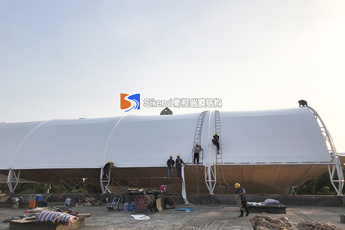 华侨城商业街膜结构项目(1)