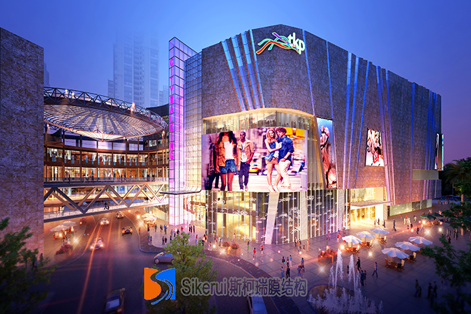 昆明同德广场商业膜结构