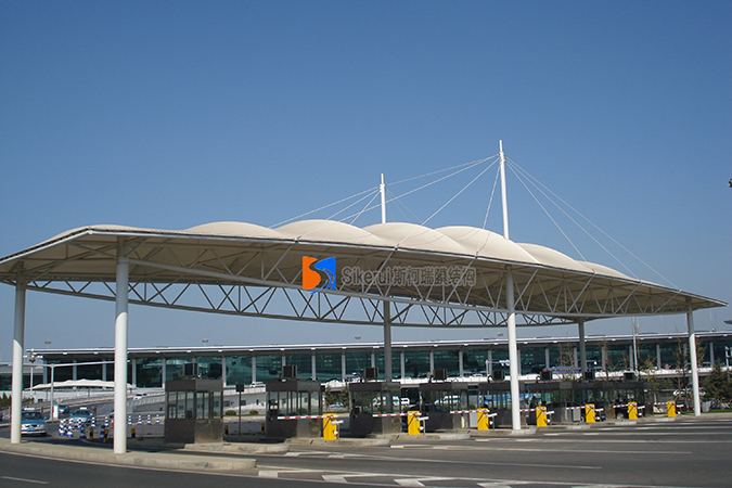 大连国际机场出入口膜结构项目