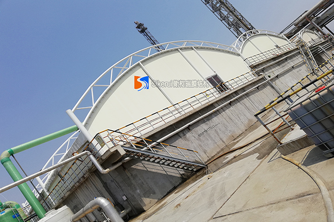 龙宇集团污水池加盖反吊膜结构(1)