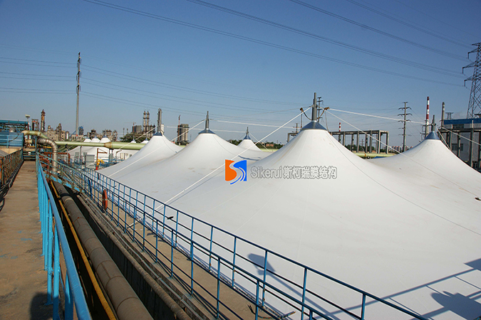 内蒙污水池加盖膜结构(1)