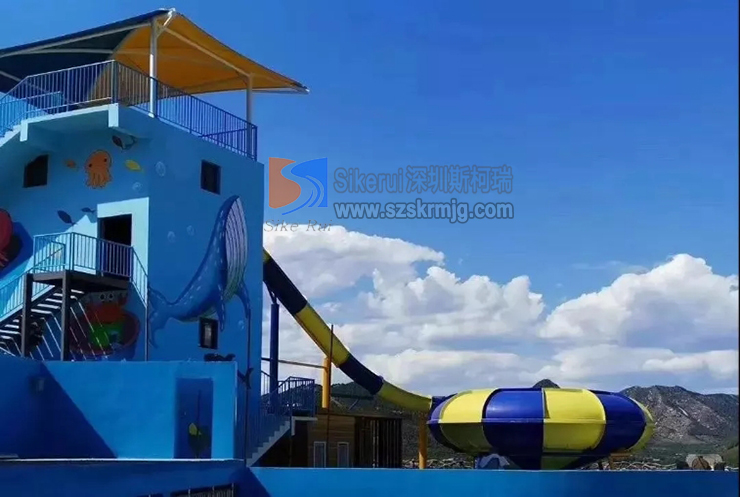 唐山常乐谷水上乐园膜结构(1)