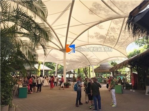 建筑膜结构遮阳棚时应该注意什么问题