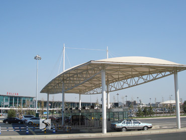 大连周水子国际机场膜结构