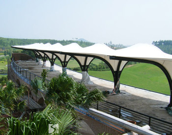 广州高尔夫球场膜结构